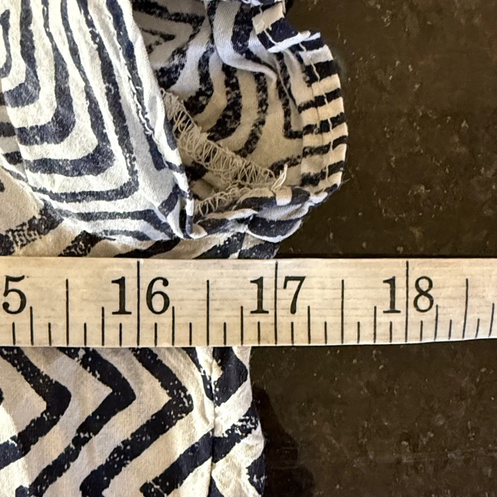 By Anthropologie Penrose Black/White Tiered Boho Mini Dress Size XS - Picture 8 of 11